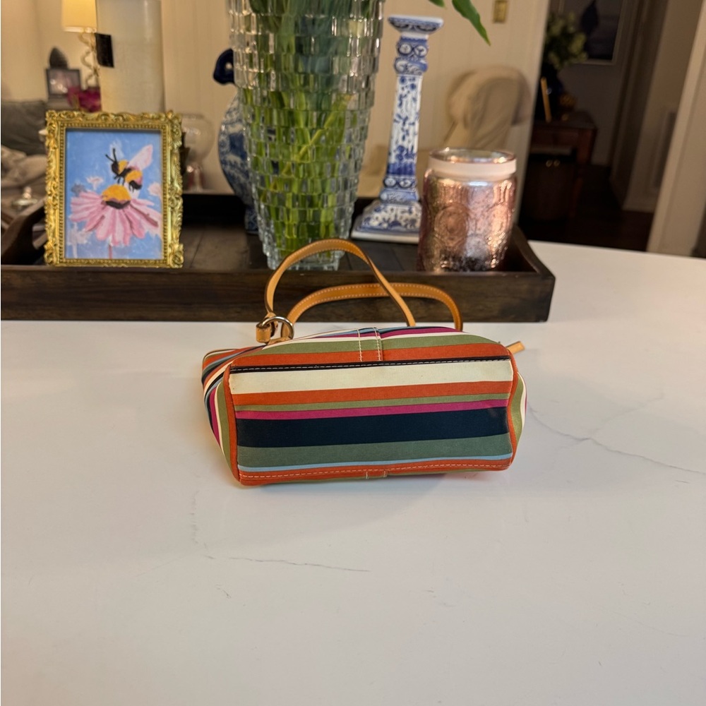 🩷🧡 COACH LEGACY STRIPE MINI TOTE! - Picture 10 of 10